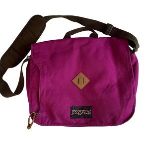 Jansport Crosstalk Messenger Bag Pink